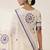 Ethnic motifs embroidered pure cotton handloom kasavu saree