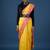 Women pure cotton kasavu saree with unstitched blouse
