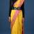 Women pure cotton kasavu saree with unstitched blouse
