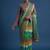 Striped saree with blouse piece