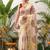 Floral zari tissue designer kasavu saree