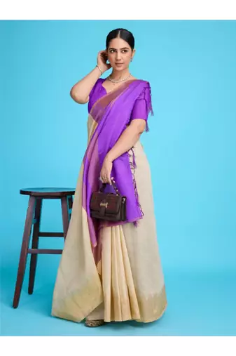 Zari kasavu saree