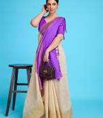 Zari kasavu saree