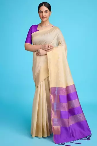Zari kasavu saree