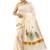 Ethnic motifs embroidered zari pure cotton kasavu saree