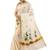 Floral zari pure cotton ready to wear kasavu saree