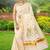 Ethnic motifs zari pure cotton ready to wear kasavu saree