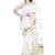 Woven design pure cotton ready to wear kasavu saree with zari