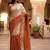Woven design tissue handloom kasavu saree