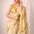 Leaf embroidery kasavu tissue kerala running blouse sarees