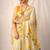 Leaf embroidery kasavu tissue kerala running blouse sarees