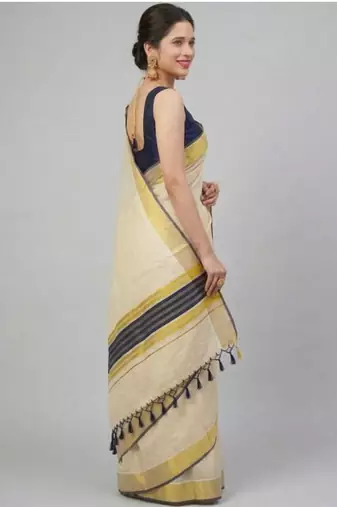 Zari tussel tissue kerala sarees