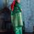 Sea green satin handloom weaving saree