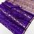 Purple satin handloom weaving saree