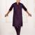 Classic cotton purple kurta pajama for men
