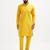 Classic cotton yellow kurta pajama for men