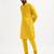 Classic cotton yellow kurta pajama for men