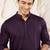 Classic cotton purple kurta pajama for men