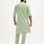 Classic cotton green kurta pajama for men