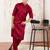 Classic cotton red kurta pajama for men