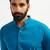 Classic cotton royal blue kurta pajama for men