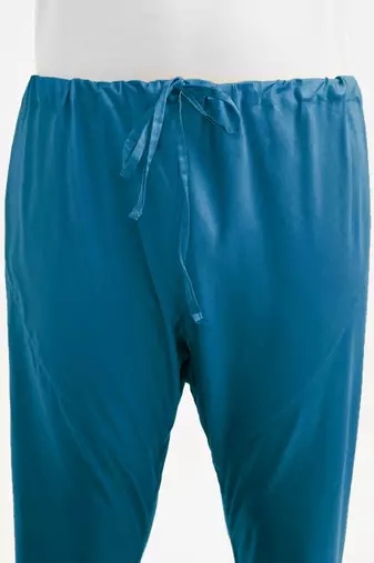 Classic cotton royal blue kurta pajama for men