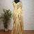 New Designer Premium Tissue Women's Saree With Blouse Set