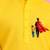 Boys yellow pure cotton father's day kurta pyjama set