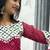 Navratri wear pink color faux georgette  gamathi & kodi lace work long flared gown full stitched.