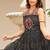 Navratri wear black color georgette bandhni print gamthi & mirror -codi lace work gown full stitched