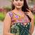 Navratri wear green color georgette printed gamthi & mirror -codi lace work gown full stitched