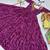 Navratri wear purple color georgette bandhni printed gamthi & mirror work gown full stitched