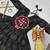 Navratri wear black color georgette bandhni printed gamthi & mirror work gown full stitched