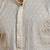 Boys grey rayon sequin embroidery kurta pyjama set