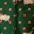 Boys green rayon digital print kurta flare pant set