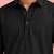 Boys black viscose solid kurta patiala set
