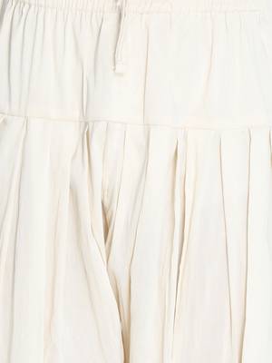Boys cream viscose solid kurta patiala set 5
