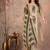 Multicolor cotton straight kurti-pant-dupatta set
