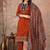 Multicolor cotton straight kurti-pant-dupatta set