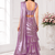 Elegant Shimmer 3-Step Ruffle Lehenga Saree with Embroidered Stitched Blouse & Designer Attach Pallu