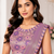 Elegant Shimmer 3-Step Ruffle Lehenga Saree with Embroidered Stitched Blouse & Designer Attach Pallu
