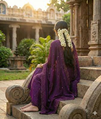 Wine embroidered  vertical cotton with kurti dupatta pant  set 3