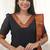 Black jaquard  kanchi cotton kurti dupatta set
