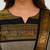 Cream jaquard  kanchi cotton kurti dupatta set