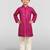 Boys falsa pure cotton bandhani digital print kurta pyjama set