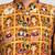 Boys yellow rayon patola printed kurta pyjama set