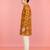 Boys yellow rayon patola printed kurta pyjama set