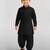 Boys black viscose silk kurta patiala set