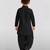 Boys black viscose silk kurta patiala set