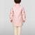 Baby boys pink pure cotton embroidered kurta pyjama set